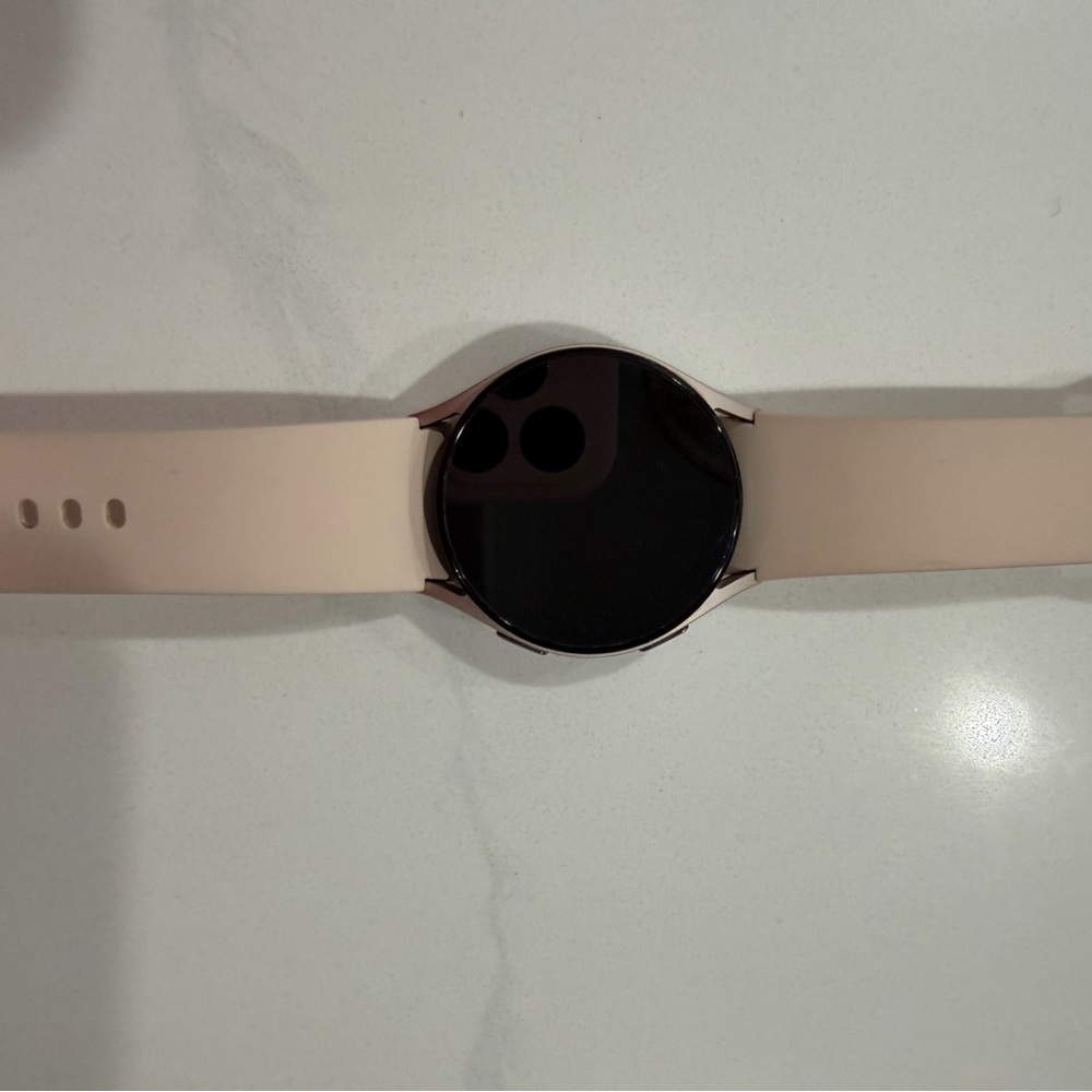 Galaxy 5 Smartwatch rose gold with light pink Band for Samsung - Picture 9 of 11